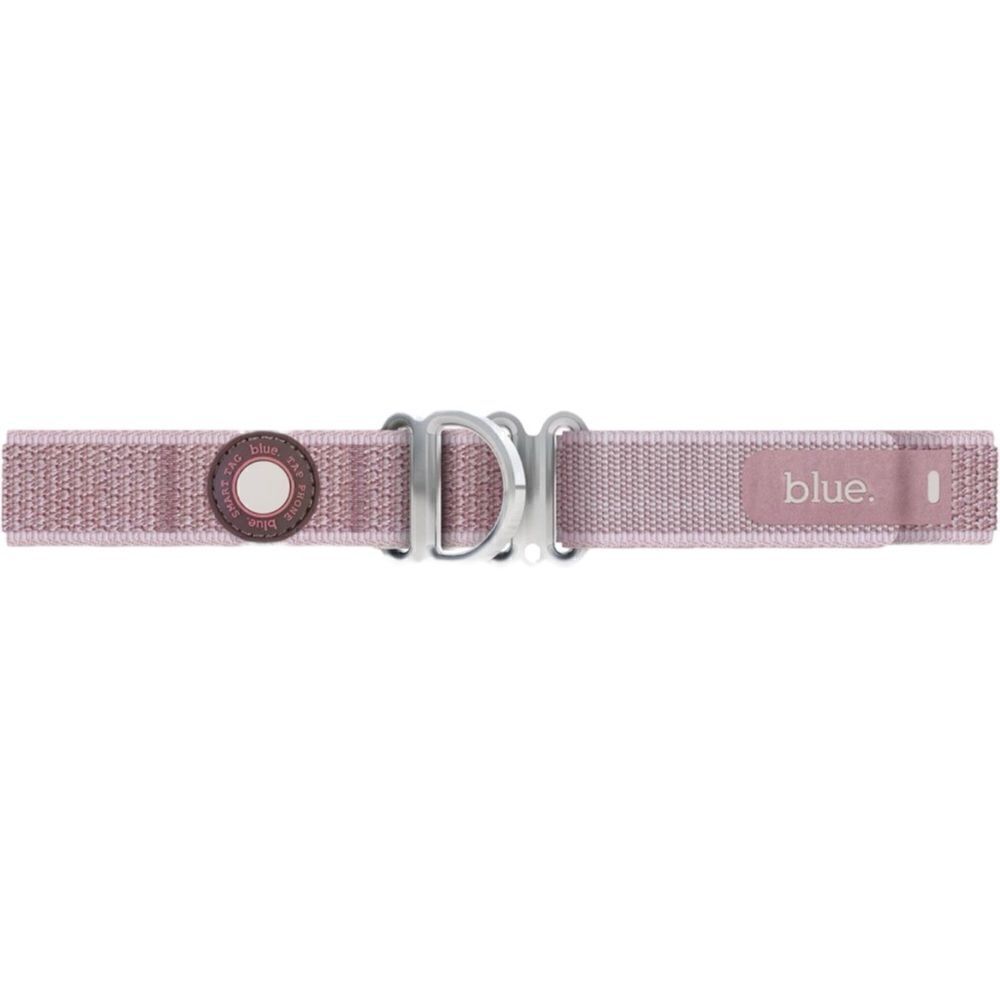 Feathered Pink Premium Dog Collar With CloudTag By Blue Size S NIB